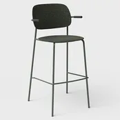 Hale barstoel met armleuningen