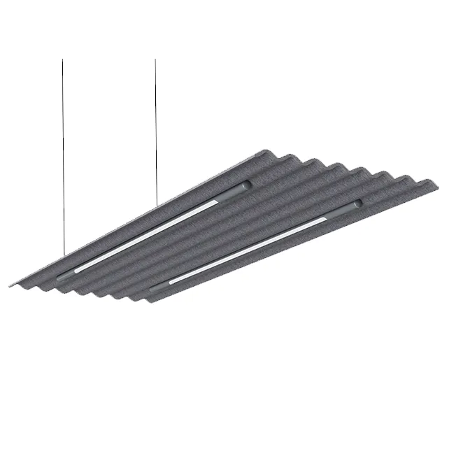 Mute flow zwevend met verlichting