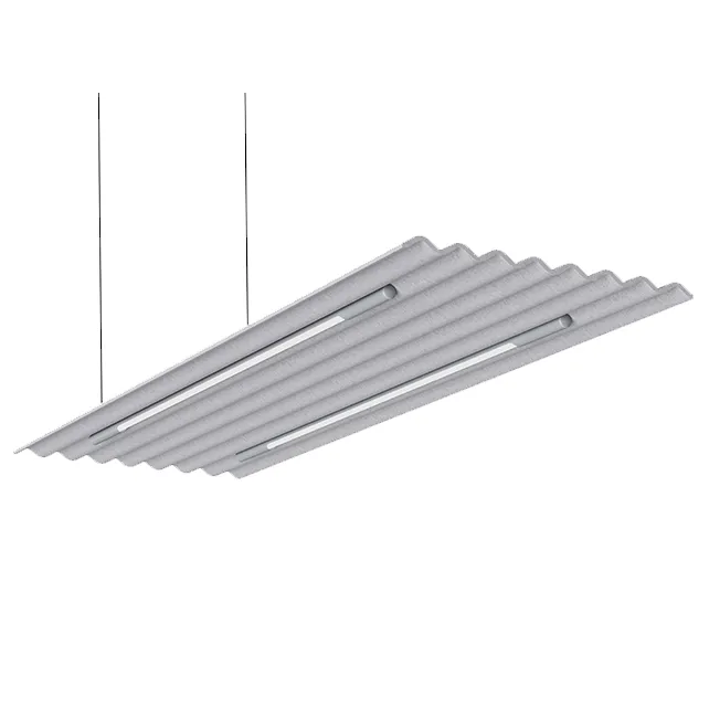 Mute flow zwevend met verlichting