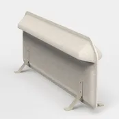 AK 2 Werkplekverdeler staand met lamp