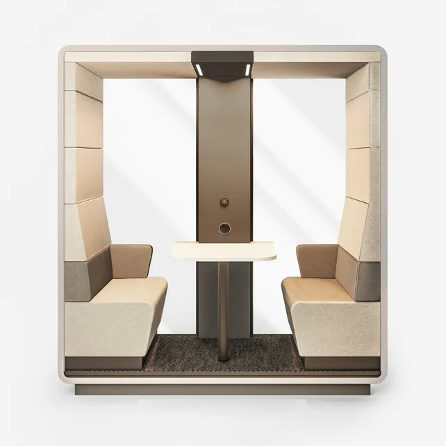 Mikomax Hush Meet Open S vergaderruimte