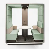 Mikomax Hush Meet Open vergaderruimte