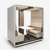 Mikomax Hush Meet Open vergaderruimte