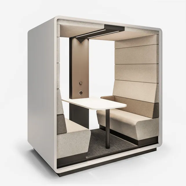 Mikomax Hush Meet Open vergaderruimte