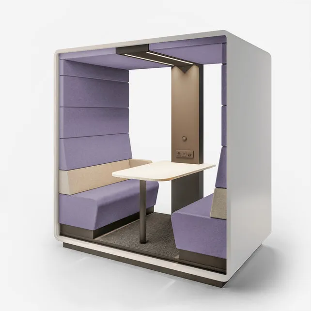 Mikomax Hush Meet Open vergaderruimte