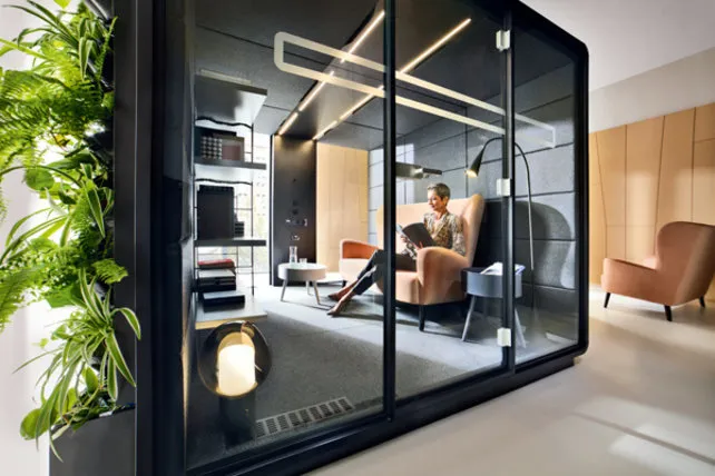 Mikomax Hush Meet Large vergaderruimte