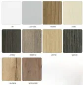 Verrijdbare klaptafel Milaan