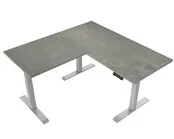 Elektrisch zit-sta hoekbureau