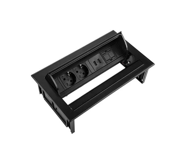 Power Desk 2x stroom + 2x USB charger  + HDMI