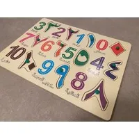 Arabische Cijfer Puzzel