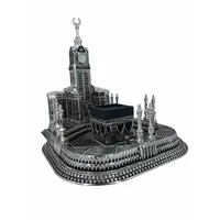 Compleet Mekka Print Decoratie Zilver