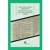 Üniversiteler İçin Eski Türk Edebiyatı Tarihi