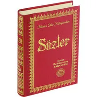 Sözler Büyük Boy Risale-i Nur (Deri Sırt - Kod 001)
