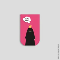 I Love Niqab - Magnetische Bladwijzer | Boekenlegger