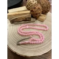 Plastic Tasbeeh Glans - Roze