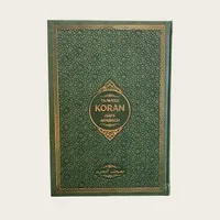 Tajweed Koran Hafs Arabisch met QR Code Thermo leer Groen