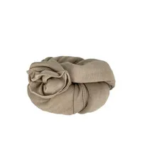 Jersey Sjaal Katoen - Donkertaupe