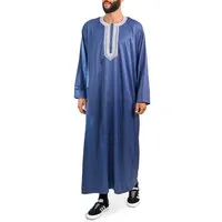 African Style Qamis - Blauw
