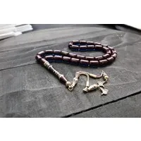 Barnsteen Kehribar Tesbih Bordeaux