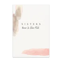 Sisters forever In shaa Allah wenskaart