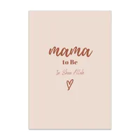 Mama to be In shaa Allah wenskaart