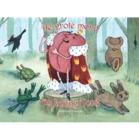 De grote mond van koning tong