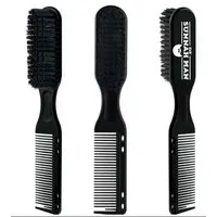 Dubbelzijdige Baard Borstel en Kam