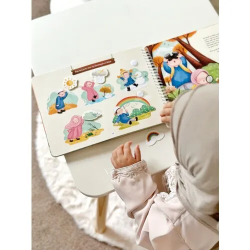 Adam en Sumayyah gaan op avontuur busybook