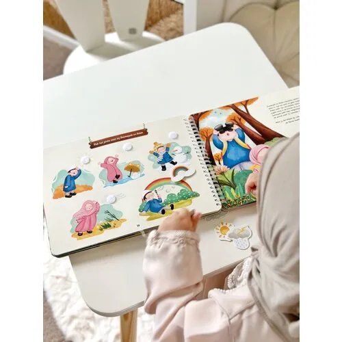 Adam en Sumayyah gaan op avontuur busybook