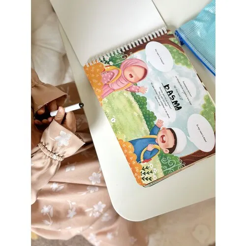 Adam en Sumayyah gaan op avontuur busybook