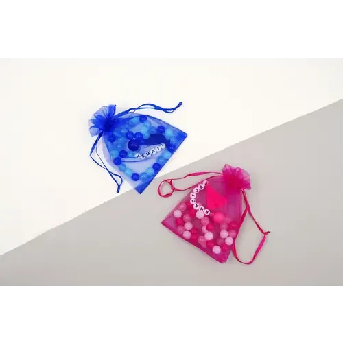 ImaanKidz DIY Gepersonaliseerde Tasbih-maak-kit – Blauw