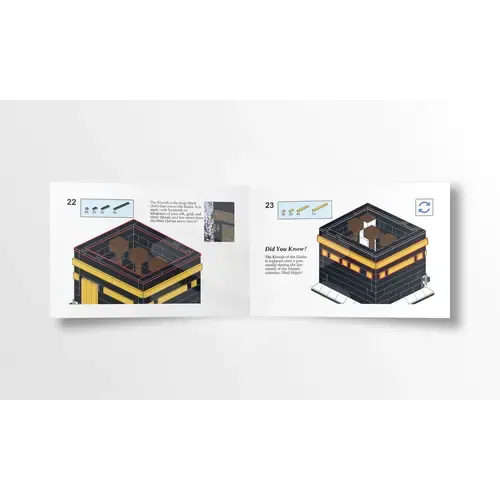 Ummah Blocks Kaaba Bouwset – Meer dan 300 Stuks voor een Prachtig Educatief Model