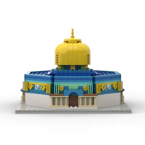 Ummah Blocks Dome of the Rock Bouwset – Een Uniek Educatief Model