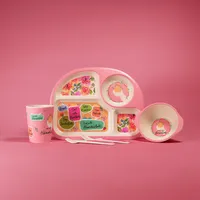 Super Muslimah Kinder Servies – 5-delige Islamitische Tafelset