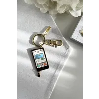 Call Upon Me I Will Respond To You - Sleutelhanger Goud