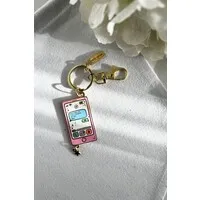 Call Upon Me I Will Respond To You - Sleutelhanger Roze