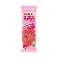 Sour Blast Strawberry - Zure Matten Aardbei Halal Snoep