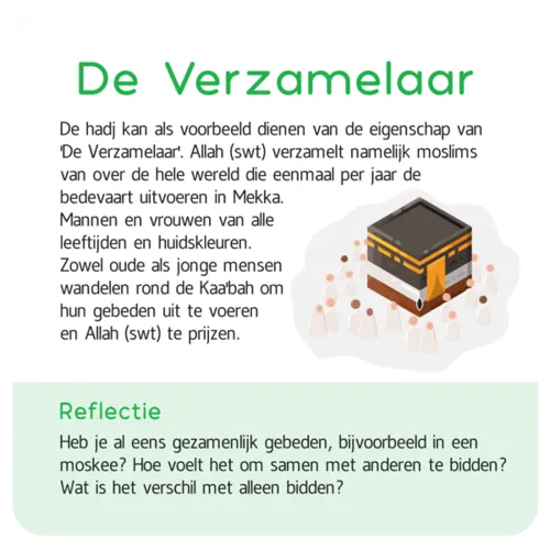 Al-Nujum De 99 Namen van Allah - Educatieve Leerkaarten