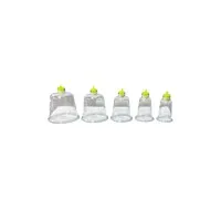 Hijama Cups - Keuze uit 5 maten - Per 10 verpakt