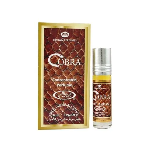 Al-Rehab Al-Rehab Cobra Parfumolie 6ml – Krachtige geur van rode rozen in compacte rollerfles