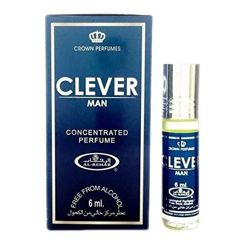 Al-Rehab Clever Parfumolie – 6ml Roll-on voor Heren
