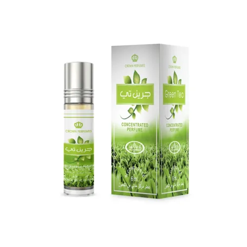 Al-Rehab Green Tea Essential Oil 6ml – Kalmerende geur op basis van luxe theebladeren