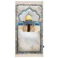 Luxe Gebedskleed voor Volwassenen – Dome of the Rock Design – 120x64 cm