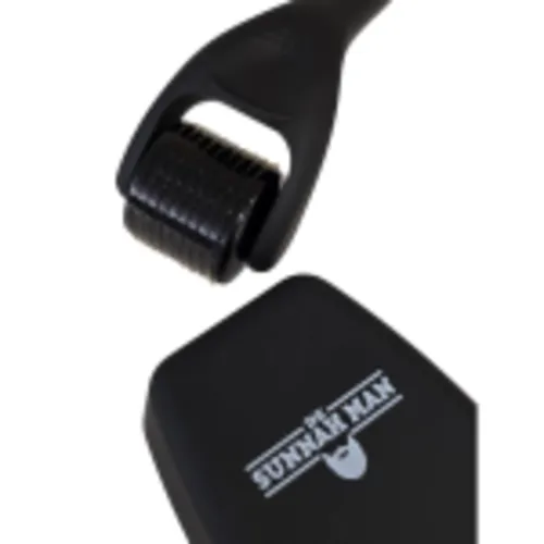 De Sunnah Man Derma Roller 0,5mm met 540 Titanium Micronaaldjes – Stimuleert haargroei en verhoogt opname hoofdhuidbehandelingen