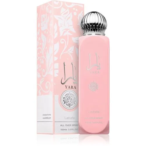 Lattafa Lattafa Yara All Over Spray 150ml – Zoete en vrouwelijke body spray met tropische gourmand geur Lattafa Lattafa Yara All Over Spray 150ml – Zoete en vrouwelijke body spray met tropische gourmand geur