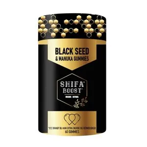 Shifa Boost Zwarte Zaad & Manuka Honing Gummies