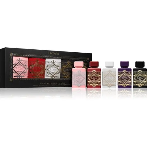 Lattafa Lattafa Badee Al Oud – Mini Gift Set 5x5ml Uniseks Lattafa Lattafa Badee Al Oud – Mini Gift Set 5x5ml Uniseks