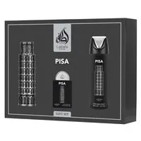 Lattafa Pride Pisa Gift Set – Eau de Parfum 100ml + Body Spray + Travelspray – Uniseks