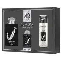 Lattafa Ishq Al Shuyukh Silver Gift Set – Eau de Parfum 100ml – Uniseks