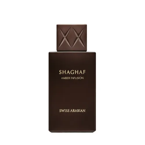 Swiss Arabian Swiss Arabian Shaghaf Amber Infusion – Oriëntaals Amber Uniseks Parfum met Gember, Vanille en Patchouli – Eau de Parfum 75ml Spray